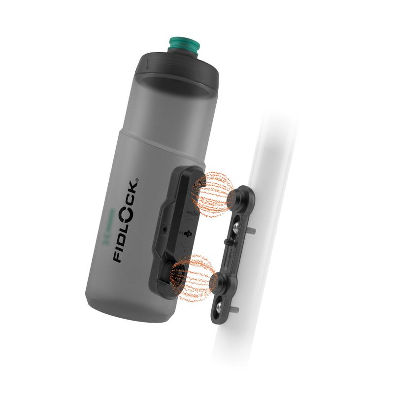 Fidlock TWIST Drikkeflaske antibakteriell 600ml + Sykkelbase