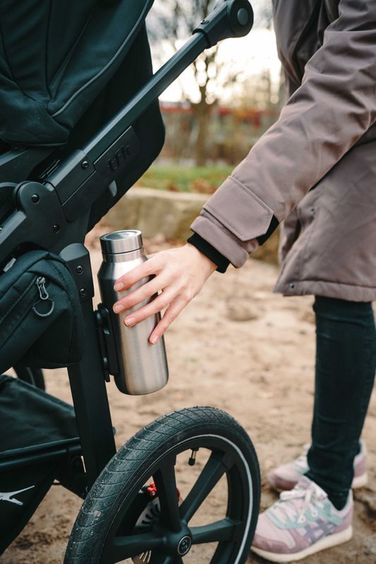 Fidlock TWIST Drikkeflaske 500ml stålflaske (isolert)+ Sykkelbase